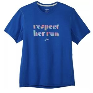 Brooks distance graphic tee size small